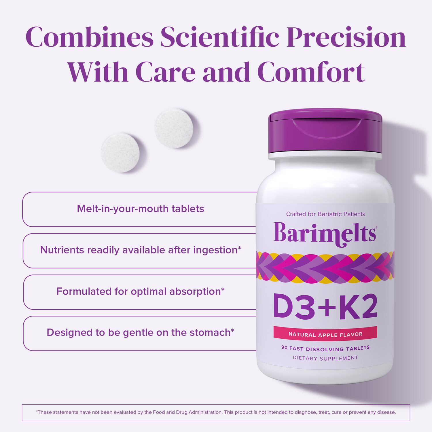 Bariatric Vitamin  D3+K2