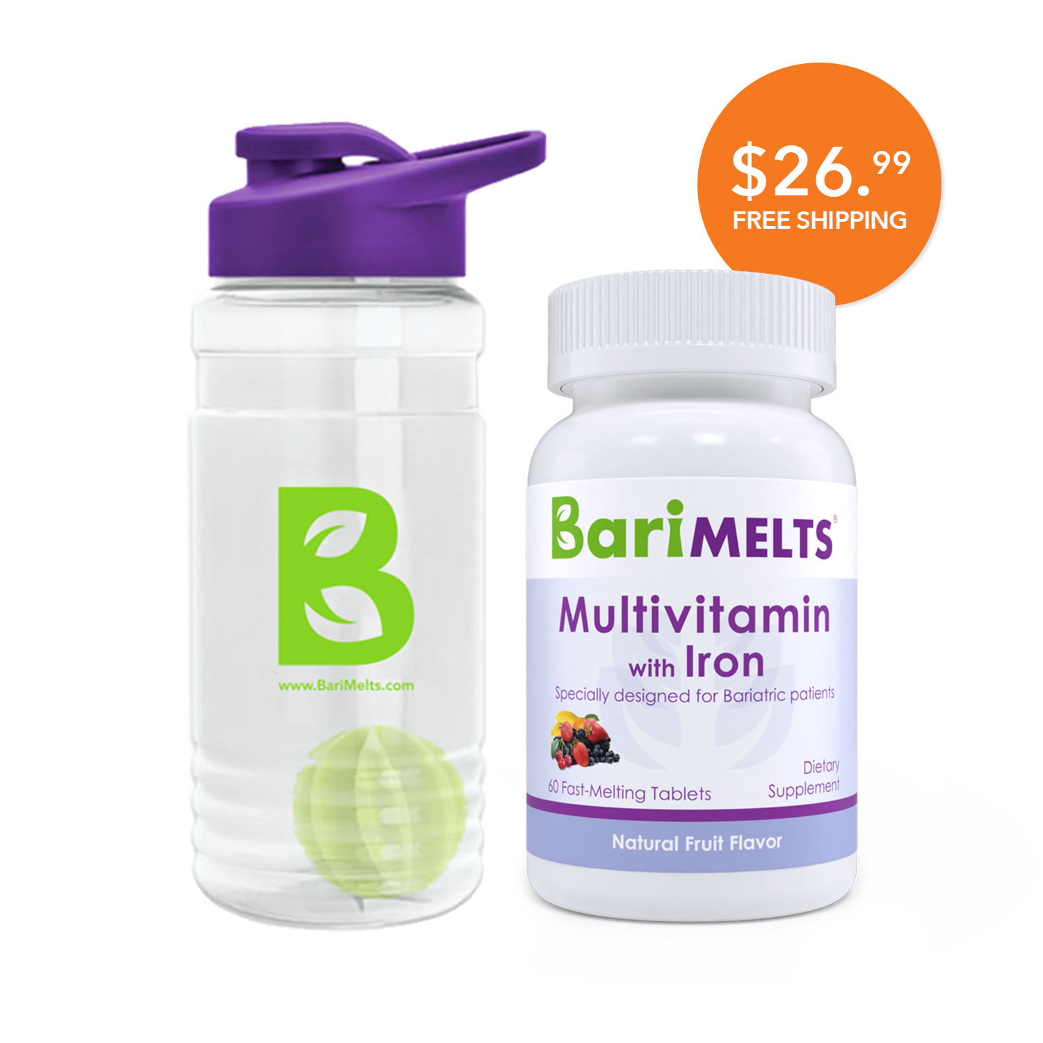 BariMelts Multivitamin with Iron Special Offer